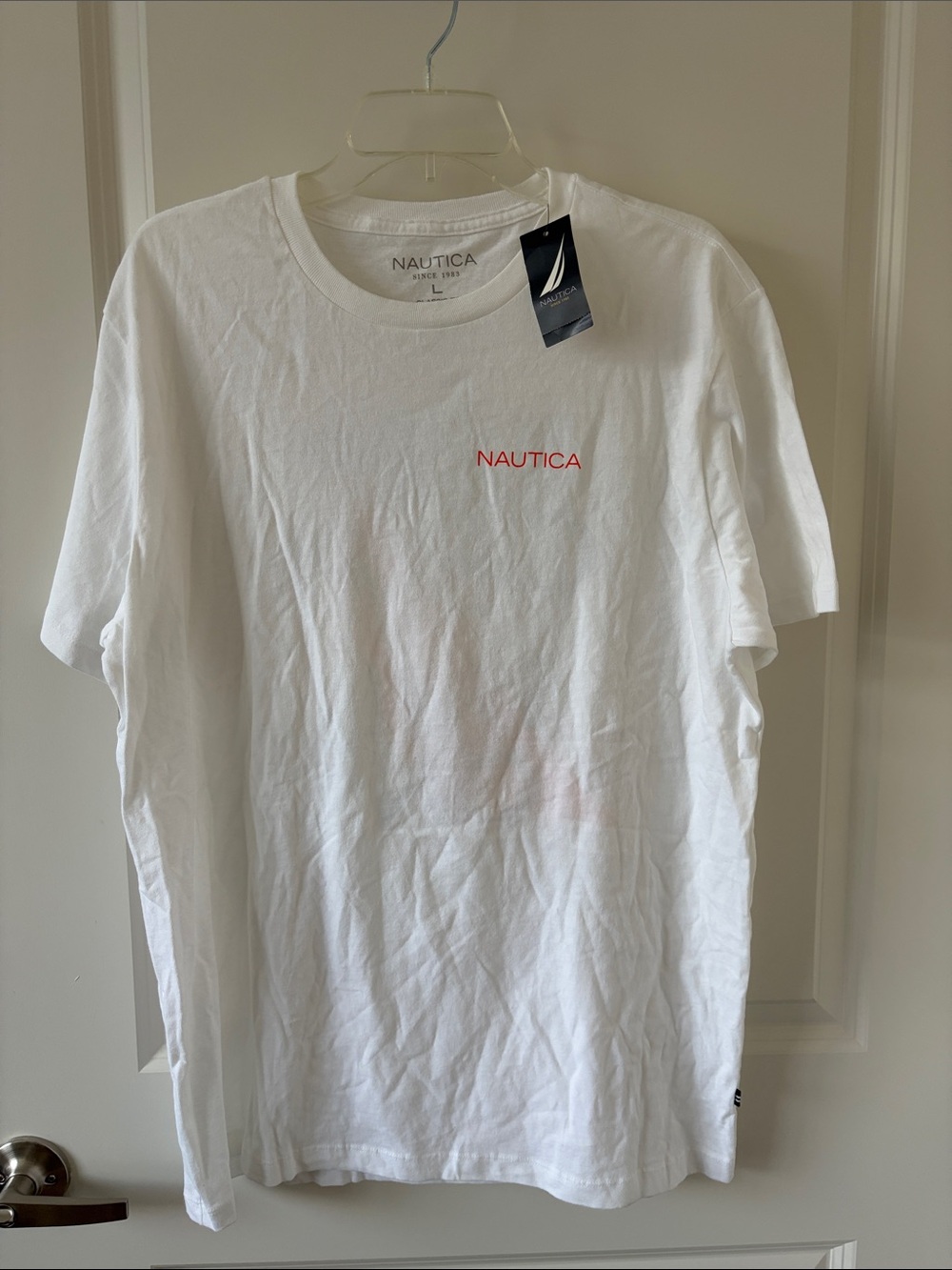 Vintage Nautica Keep Calm and Sail On Graphic Tee